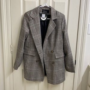 Size Medium Plaid Blazer